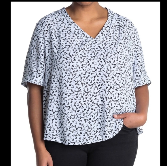 NYDJ Delmar Office Feminine charming top size 5X NWT - Picture 1 of 10